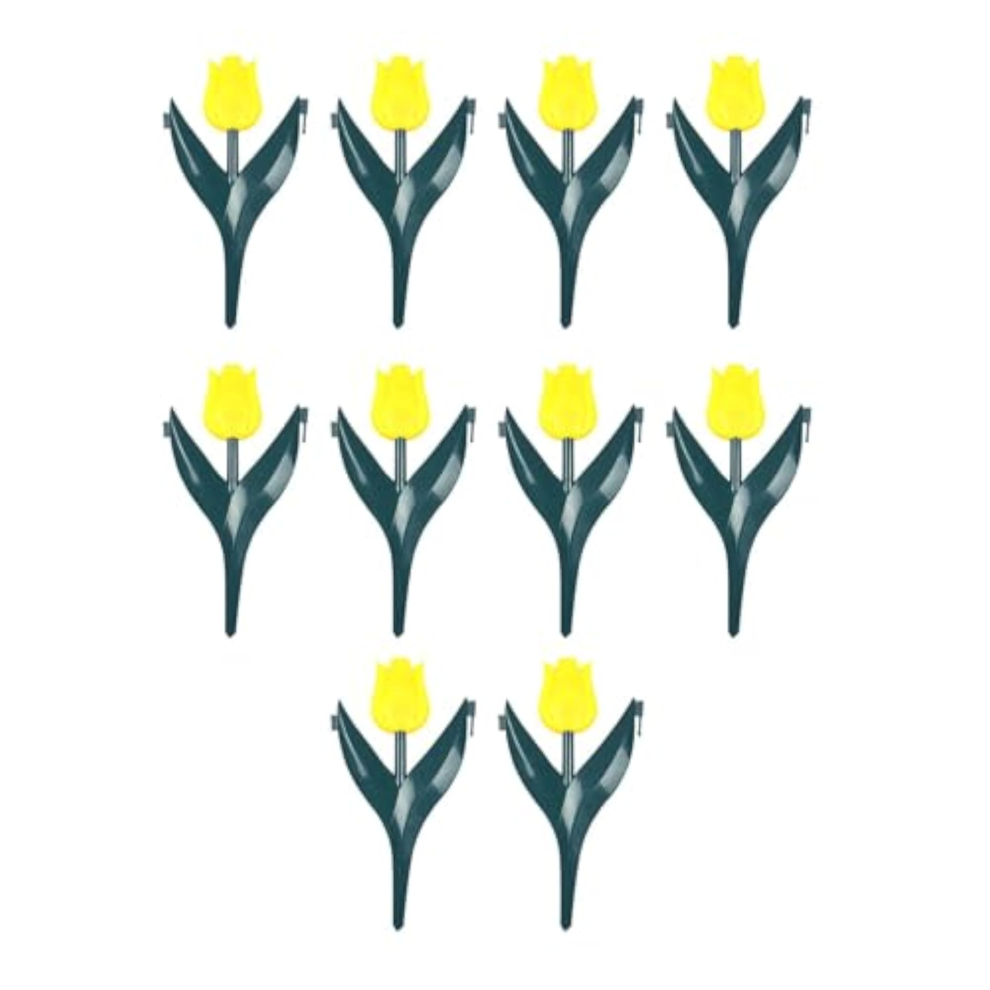 10Pcs Tulip Garden Edging for Pathway Flower Bed Decoration