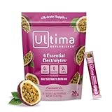 Ultima Replenisher Elektrolyt Pulver, zuckerfreie Hydrationsmischung mit ausgewogenen Elektrolyten und essentiellen Mineralien zur Unterstützung von Energie – Passionsfrucht – 20 Päckchen
