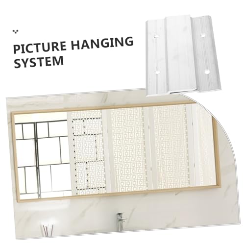 Cintre à taquets français robuste DOITOOL pour fixation miroir lourd - 7