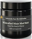 Schizandu Organics Mud Mask - Stimulating 100% Natural Facial Moor Mud Mask | 4 oz. Jar | Use Daily