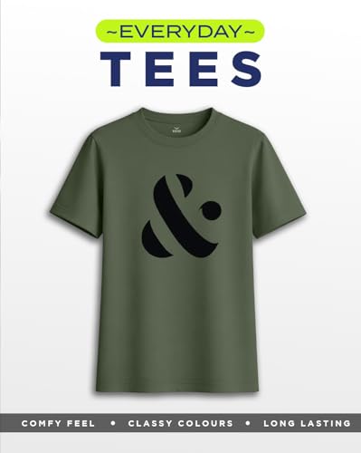 Image of Nobero Women's Graphic Printed T-Shirt | Regular Fit 180 GSM Cotton Tee for Women | Comfortable Round Neck Casual Wear