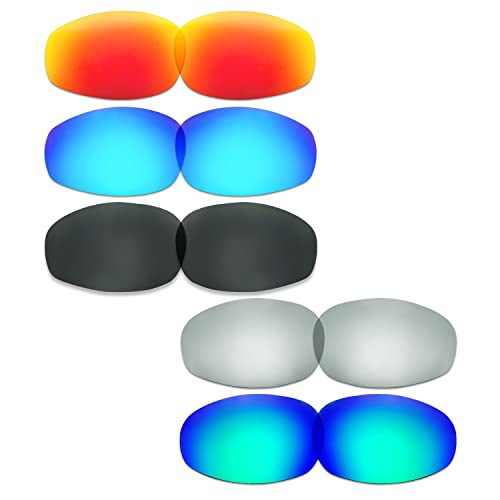 Lentilles pour Oakley Split Jacket de remplacement : kit de verres 5 couleurs