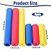 Ptwola 6 Pack Foam Grip Tubing Utensil Foam Tubes Grip Multicolor Padding Handle Grips Soft Comfortable Adaptive Utensils Tools and Pens for Elderly Disabled Handicapped Supplies