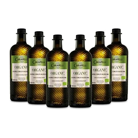 Carapelli Organic Cold Pressed Olive Oil Cover