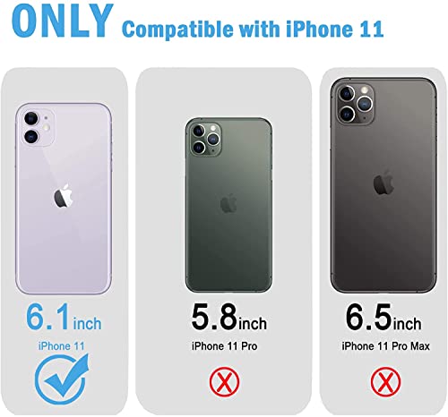 Jjgoo Compatible With Iphone 11 Case Clear Black Soft Shock Absorption Anti-Scratch Shockproof Protective Transparent Bumper Thin Phone Cover (6.1 Inch) 2019 #TOP1
