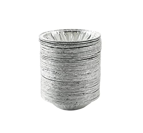 Waytiffer 50 Pack - Pie Pans 4 Inch,Mini Pie Tins Heavy-Duty Disposable Aluminum Foil Tart/Pie Pans thumb #4