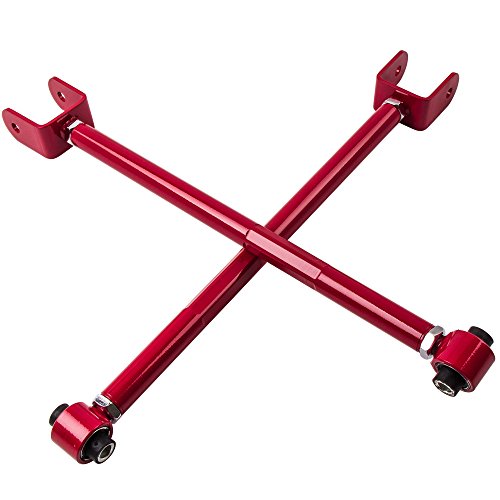 Rear Lower Camber Control Arms for BMW E36(1992-1998), E46(1999-2005), X3(E83 2003-2010), Z4(E85 E86 2003-2009), Z4(E89 2009-2016) - Red