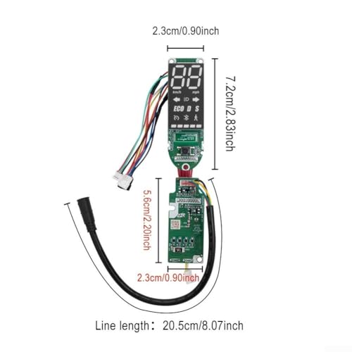 Accessoire de remplacement d'écran ABS pour trottinette Ninebot F2