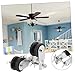 Cabilock 2pcs Ceiling Fan Support Bracket for Easy Installation Mounting Bracket for Ceiling Fans and Light Fixtures Compatibility for Room Environments
