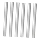 Cabilock 6 Stück Teiliges Aluminium Zeltstangen Reparaturhülsen Leicht Langlebig Vielseitig Passend für Verschiedene Zelte und Pavillons Camping Zubehör Ersatzteile