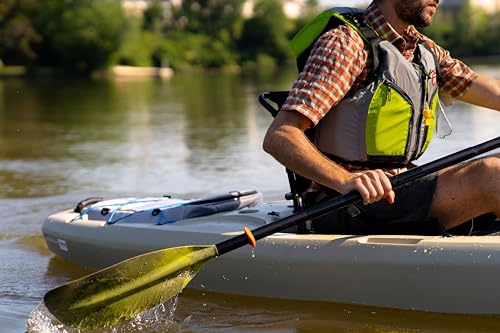 Image of Perception Kayaks Pescador Adjustable Kayak Fishing Paddle -2 Piece Moss camo, 230-250cm /90.5-98.5 inch
