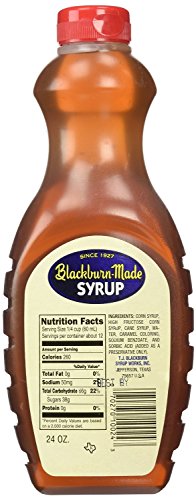 Blackburn-Made Syrup 24Oz Bottle (Pack Of 3) (Choose Flavor Below) (Old Fashioned Pancake & Waffle Syrup - No High Fructose Corn Syrup)) #TOP1