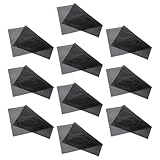 POPETPOP Schwarzes Kohlepapier 25 Blatt 23x33cm Graphit Transparentpapier für Zeichnen Selbstgemacht Kunst und Bastelprojekte