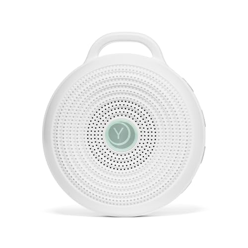 Yogasleep Rohm Portable White Noise Sound Machine, 3 Soothing Natural Sounds with Volume Control, Sleep Therapy For Adults, Kids & Baby, Noise Cancelling for Office Privacy & Meditation, Registry Gift by YOGASLEEP - Used condition - CA$19.62