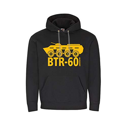 Pull à capuche noir Copytec BTR-60 pour éviter le froid en garde-corps motorisé