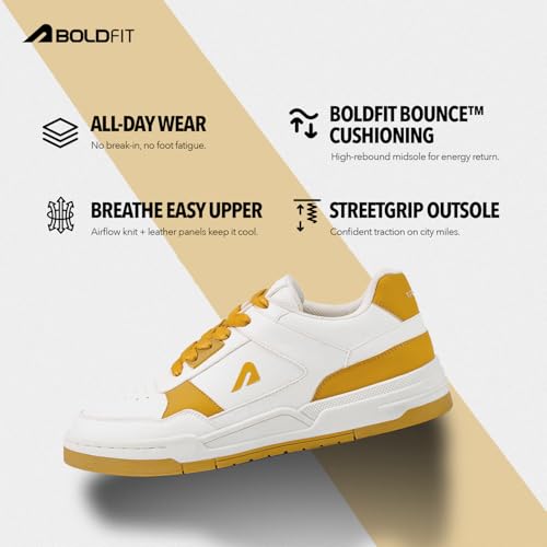 Image of Boldfit Sneakers for Man Lightweight Shoes for Men Comfortable Sneakers for Men Air Mesh Casual Shoes Mens Soft Cushion Insole Lace Up Casual Boys Shoe Sneaker DripBloc