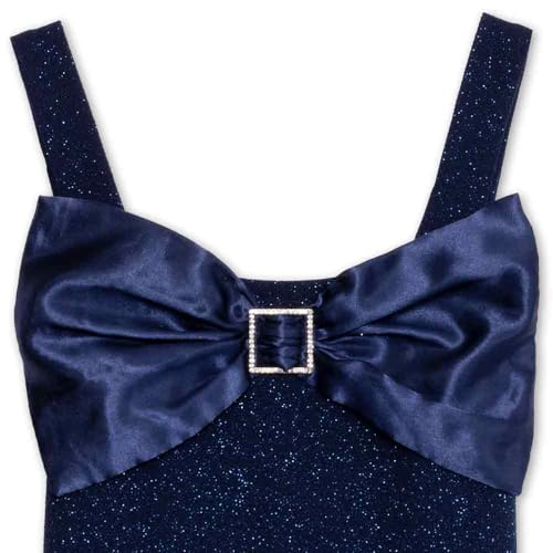 Speechless Girls' Sleeveless Glitter Knit A-line Party Dress3