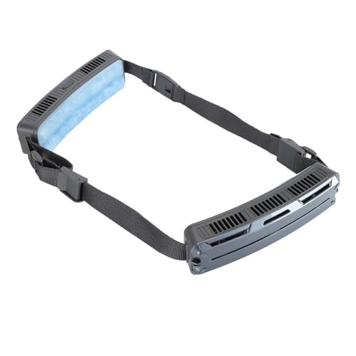 Ventilador de cinturón Aramox con compresa de hielo y flujo de aire gran angular 3