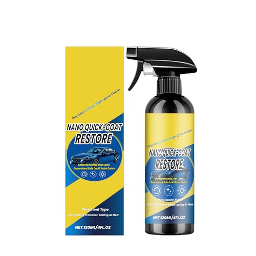 Unidades de Spray de Revestimiento de Coche,Spray de Revestimiento de Alta Protección,Nano Sprays para Coche,Pulimento Coches Arañazo,120ml