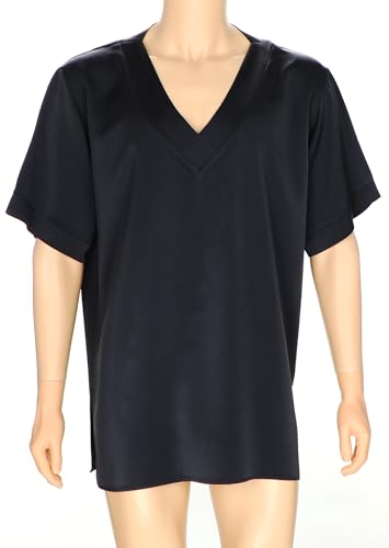 Mona's Choice Premium Satin Mens Night Shirt2