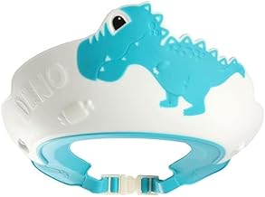Shower Cap Bath Visor hat for Eye and Ear wash ProtectionAdjustable Silicone Bathing Crown Waterproof Shampoo hat for Toddler Baby Children