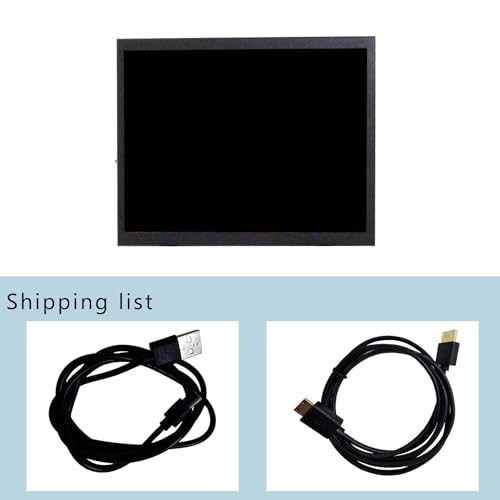 Image of VSDISPLAY 9.7'' 2K 2048x1536 Portable LCD Monitor with Mini H /D USB-C Input | IPS Small Display with Dual Speakers, for PC Laptop Computer Gaming