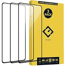 OCESTORE L G K92 5G Screen Protector, 3 Pack Bubble Free Anti-Fingerprint Anti-Scratch Shatter Proof Full Coverage Tempered Protective Film Fits For L G K92 5G