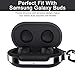 HALLEAST Galaxy Buds Case Cover, TPU Hard Protective Earbuds Case for 2019 Samsung Galaxy Buds & 2020 Galaxy Buds + Plus (Support Wireless Charging), Navy Blue