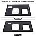 Open Chassis Gaming PC Frame, ATX Motherboard Support Bracket - Mining Frame for DIY Gaming Computer Case, 305x245mm Size (Black)