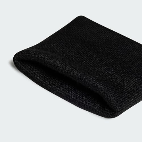 adidas Unisex Tennis Wristband Small Sweatband, Black/Black/White, M – Ansicht 6