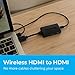 Nyrius Orion Prime Wireless HDMI-to-HDMI Video Transmitter & Receiver, Plug & Play Extender, Stream Full HD 1080p up to 150ft from PC, Laptop, Cable/Satellite Box to a TV or Projector (TDD20)