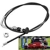 Huthbrother 112-9753 Choke Cable Compatible with Toro Timecutter Lawn Mower 74365 74366 74374 74386 74387, 112-9753 Choke Cable Exmark for Z4235 MX4260 SS5000 Zero Turn Mower Part