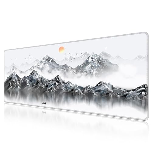 Tapis de souris grand format LL-COEUR tapis de bureau xxl précis et fluide