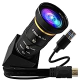 ELP 4K 60fps USB3.0 Webcam - HDMI & USB Output, Dual Display, Manual Zoom, 10x Zoom, High Speed, H.264, 5-50mm Lens