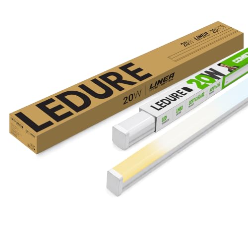 Image of LEDURE Comet 20W LED Batten Tubelight | 3-in-1 Colour Changing Light | Cool White, Natural White & Warm White | 4kV Surge Withstand | Slim Wall /Ceiling Mount Light for Home & Office | Pack of 20