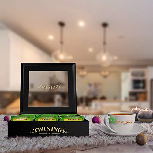 Image of Twinings Chestlets Tea Gift Set, Assorted Tea Bags, English Breakfast Tea, Earl Grey Tea, Darjeeling Tea, Pure Green Tea, Green Tea Lemon & Honey, Green Tea Jasmine, 60 Tea Bags of 6 Exotic Flavours