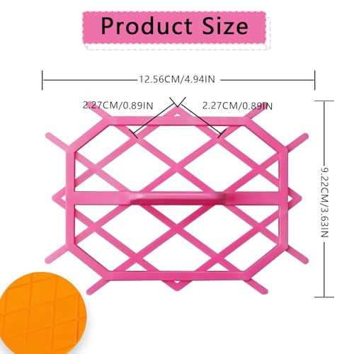 Rhombus Diamond Fondant Embosser, Fondant Tool, Cake Decoration Embosser, Fondant Stamps Tool for Baking Bread Cookie Home Party DIY Craft Accessories