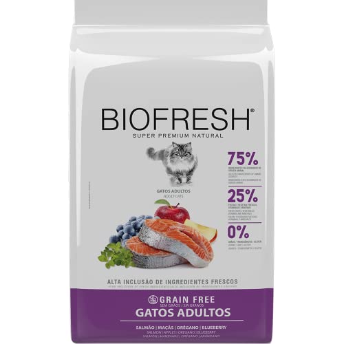 HERCOSUL Ração Biofresh Gatos Adultos Salmão 7 5Kg