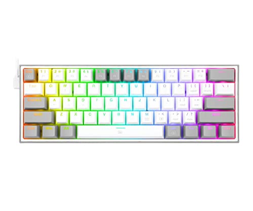 K617 Fizz RGB White-Grey, gaming keyboard, RED-K617WG-RGB - Tastiera gaming - Immagine 5