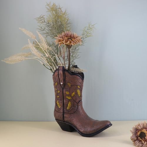 Pot de fleurs vache en résine de qualité pour décoration de salon chic - 5