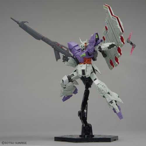 1/144 HG AMS-123X-X Moon Gundam con rifle largo, rojo miniatura 4