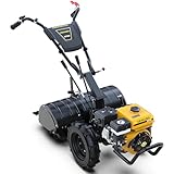 faucheuse motoculteur staub 🔄【 MANIABILITÉ OPTIMALE 】Équipé de deux vitesses avant et d’une marche arrière, ce motoculteur se manœuvre facilement. Ses grandes roues agricoles de 33 cm offrent une excellente adhérence et réduisent l’effort, même sur terrains difficiles.