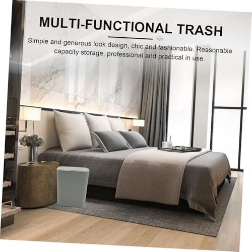 OUNONA 1 Stück Smart Sensor Mülleimer mit Automatischem Deckel Induktions Abfalleimer für Haushalt Büro und Badezimmer Robuster Müllbehälter aus Hochwertigem Bewegungsaktivierung – Bild 5