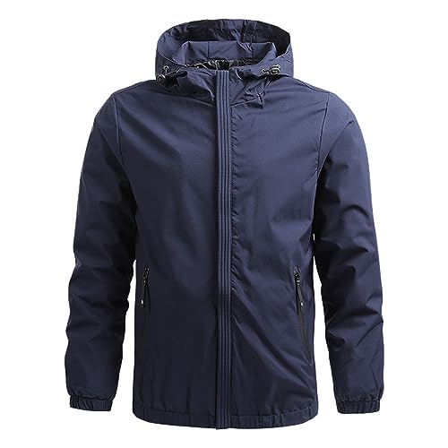 Veste de pluie de randonnée légère pour homme idéale pour la pêche en plein air