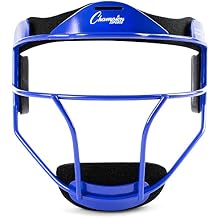 Champion Sports Steel Softball Face Mask Durable Fielders Mask for Youth & Adults, Multiple Colors for Practice & Games