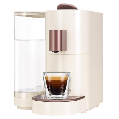 K-FEE TWINS II Kapselmaschine | kompatibel ALDI EXPRESSI* Kapseln | Kaffeemaschinen für Kaffee, Tee & Kakao | 2,3L Wassertank | Beige-Bronze K-FEE TWINS II Kapselmaschine | kompatibel ALDI EXPRESSI* Kapseln | Kaffeemaschinen für Kaffee, Tee & Kakao | 2,3L Wassertank | Beige-Bronze