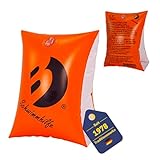 SCHWIMMEN LERNEN - Die Schwimmflügel Kind lassen sich schnell und leicht anlegen und bietet einen sicheren Sitz am Arm. Sie stabilisieren und entspannen den Körper bei den ersten Schwimmversuchen.