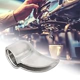 Shophubio Siebträger-Umsteller aus Edelstahl, 58 mm, Espressomaschine, Kaffeeauslauf mit Einzel- (3,5 cm) und Doppeldüse (4,7 cm) (einzeln)