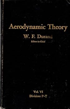 Hardcover Aerodynamic Theory Volume VI Divisions P through T Book
