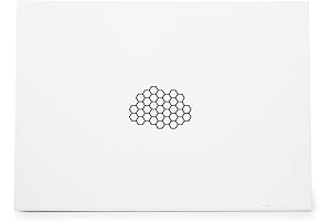 Honeycomb Rubber Stamp for Crafts, Scrapbooking, Invitations, Cards and Tags
